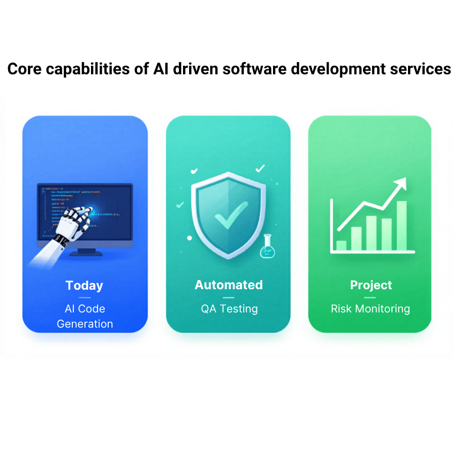core capabilities of AI driven software development services
